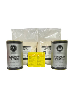 WW Bohemian Pilsner 50 Litre Kit